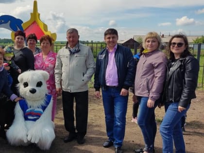 В рамках реализации проекта «Городская среда» состоялось открытие детской площадки в поселке Придорожный Остроленского сельского поселения