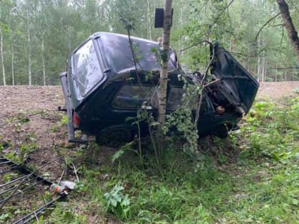 Под Карабашом в результате ДТП перевернулись два автомобиля