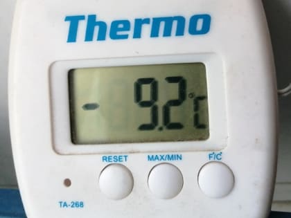 В Озёрск пришло арктическое вторжение