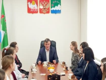 Глава встретился с талантливой молодежью