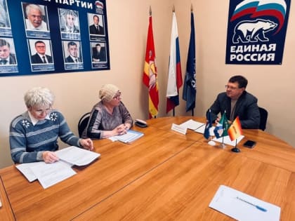 Председатель Собрания депутатов Евгений Балыклов провел прием граждан