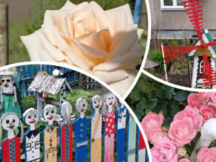 Супруги из Магнитогорска превратили двор и подъезд в «сказочную страну»