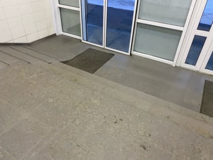 Грязь посреди зимы