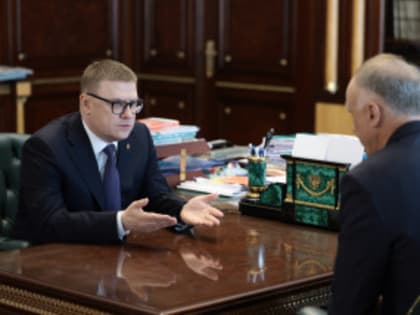 Губернатор Челябинской области Алексей Текслер провел встречу с депутатом Госдумы Олегом Голиковым
