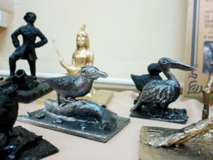 В Кусе открылась выставка творений юных скульпторов