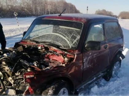 В Челябинской области столкнулись поезд и автомобиль