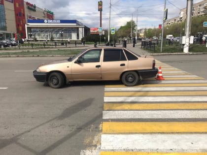 В Магнитогорске опять сбили пешехода. Девушка переходила дорогу на зеленый свет