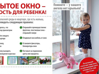 В Челябинской области стартовало профилактическое мероприятие "Безопасное окно"