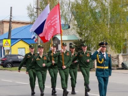 На главной площади Еткуля прошел торжественный митинг, посвященный годовщине Великой Победы