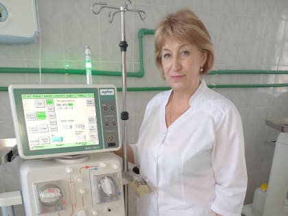 В отделении диализа — новое оборудование