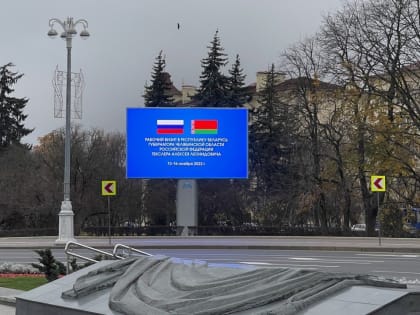 Алексей Текслер встретился с Чрезвычайным и Полномочным Послом Российской Федерации в  Республике Беларусь Борисом Грызловым