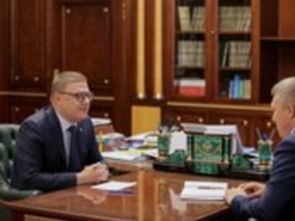 Алексей Текслер провел встречу с новым главным федеральным инспектором по Челябинской области Денисом Чернятьевым
