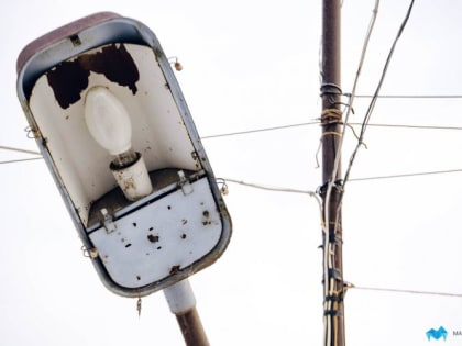 Магнитогорцам сообщили, куда обращаться, если не работает уличное освещение