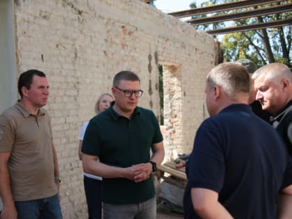 Алексей Текслер с рабочим визитом посетил ДНР