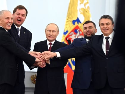 Владимир Путин назначил врио руководителей новых субъектов России