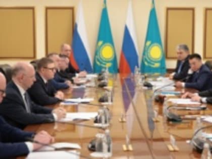 В правительстве Казахстана прошла встреча Алексея Текслера с премьер-министром Республики Алиханом Смаиловым