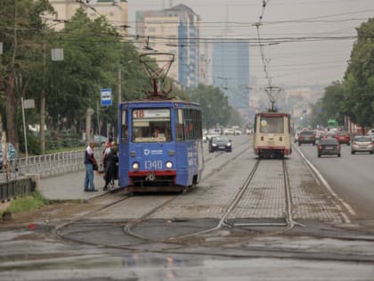 В Ленинском районе Челябинска до ноября частично закроют движение трамваев