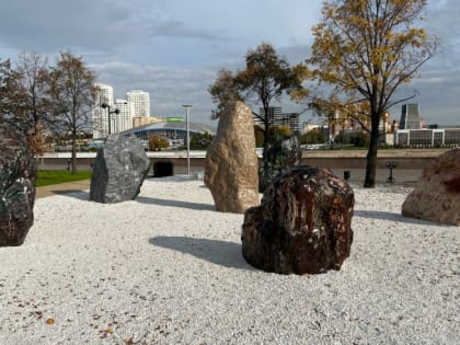 В центре Челябинска завершается благоустройство Сада камней