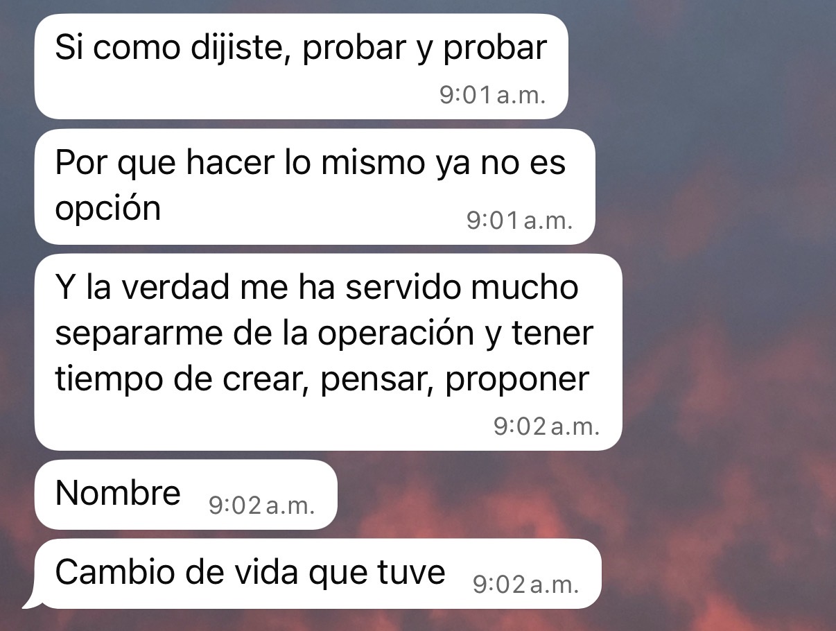 Testimonio
