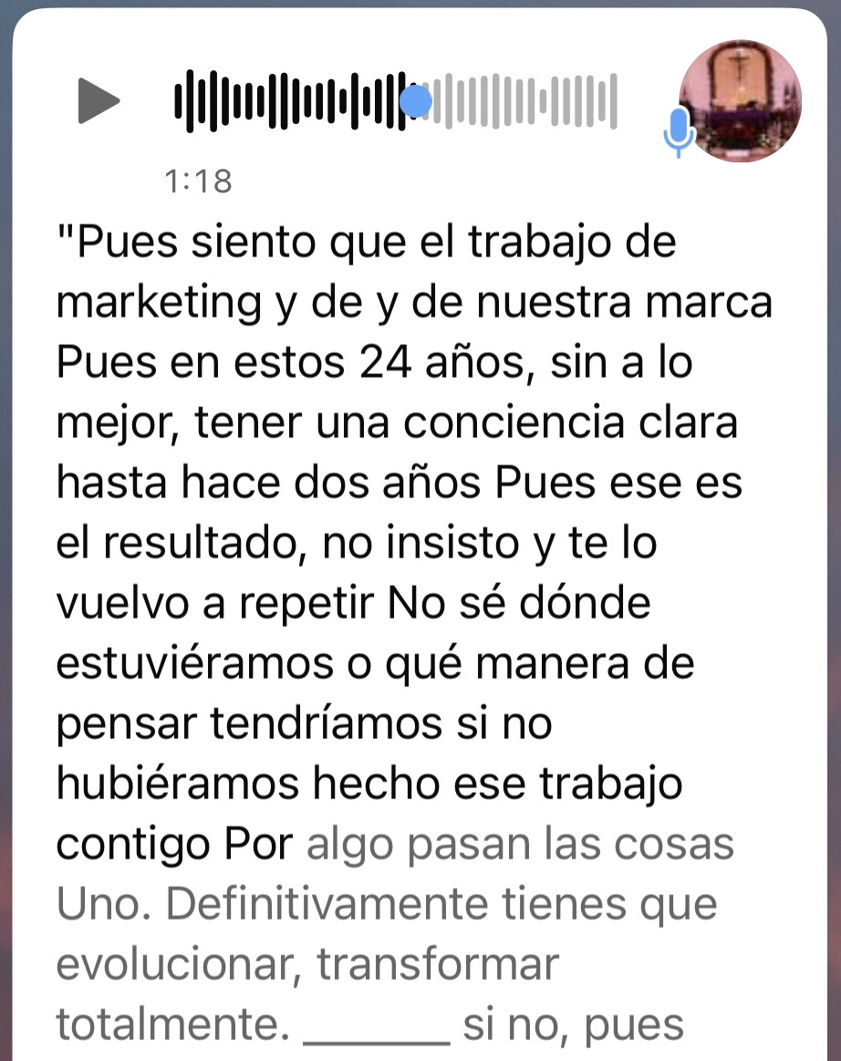 Testimonio