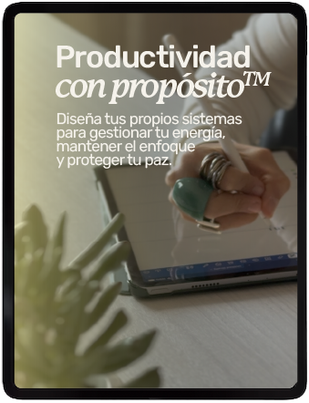 Productividad con Propósito