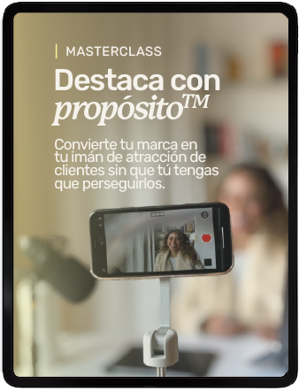 Masterclass Destaca con Propósito