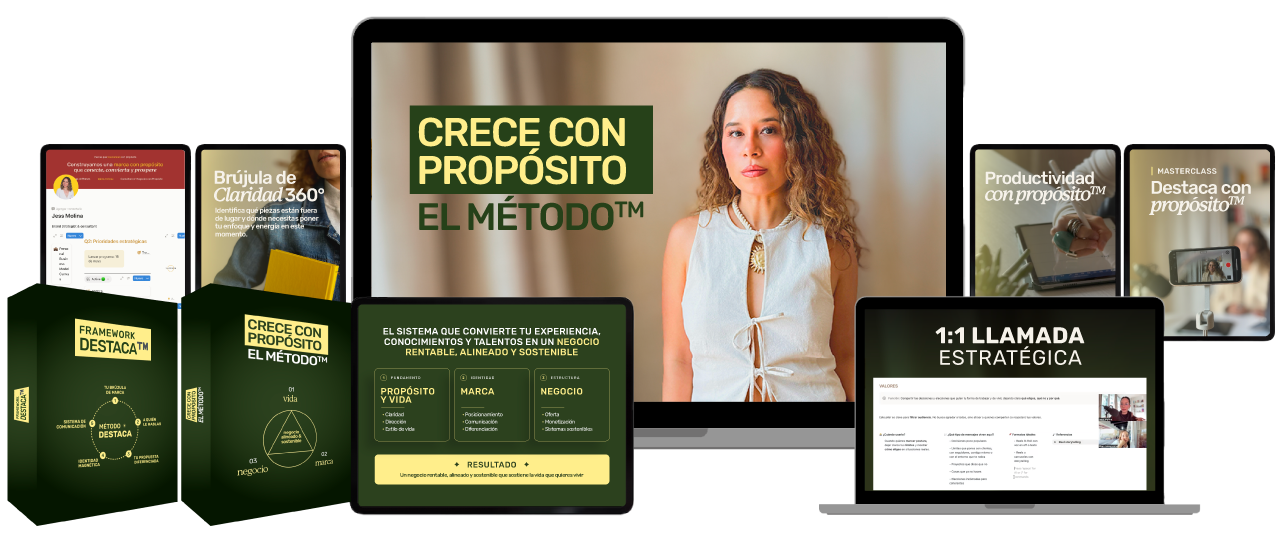 Mockup Crece con Propósito™