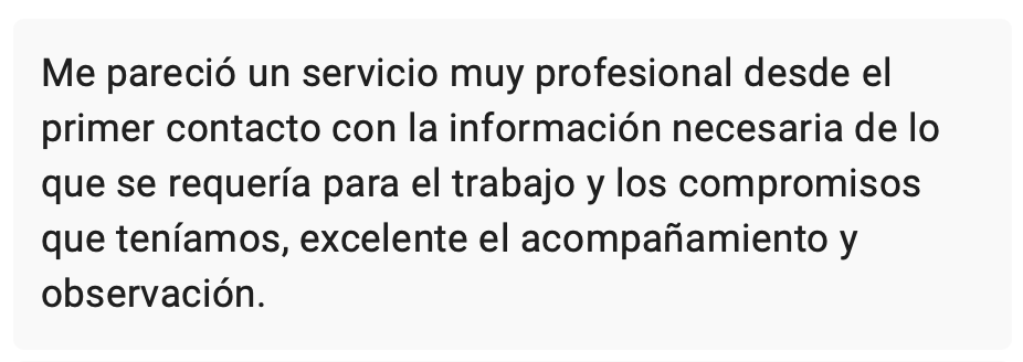 Testimonio
