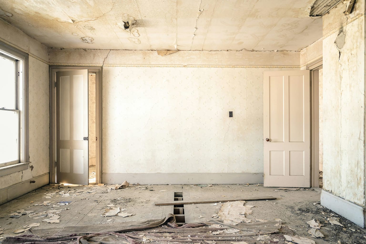 house in need of renovation