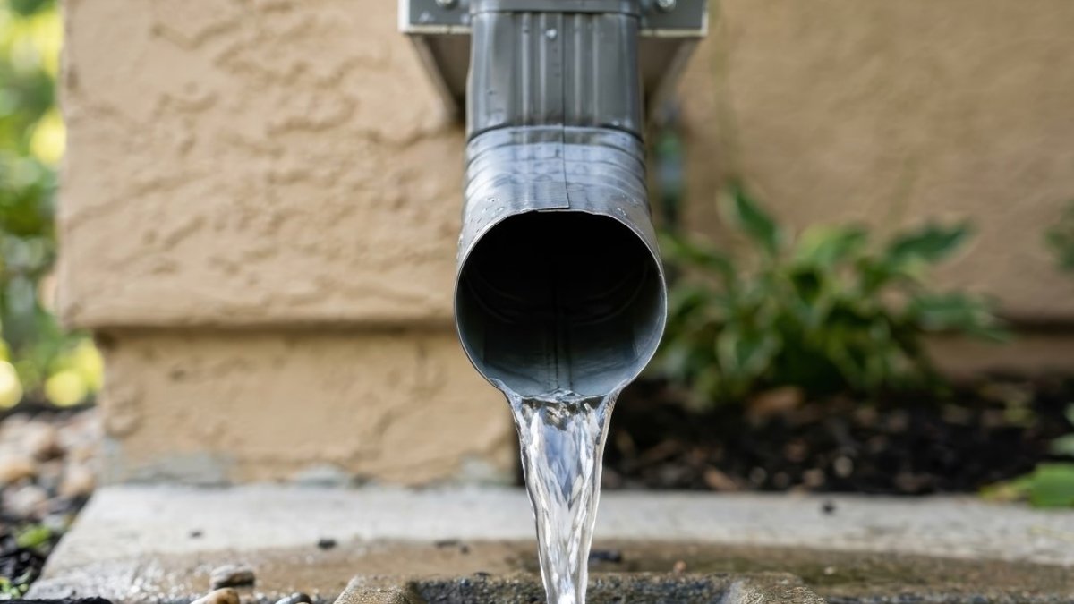 How to extend your downspout to right length - downspout extension