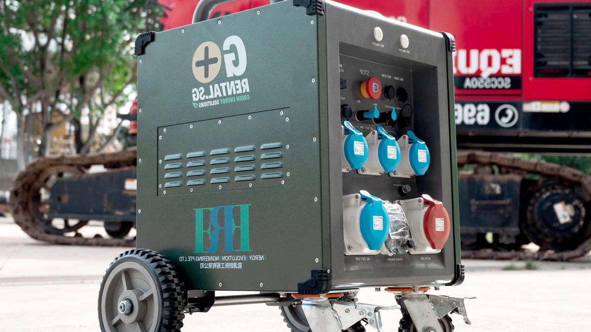 Singapore construction goes green with portable power banks - portable power banks