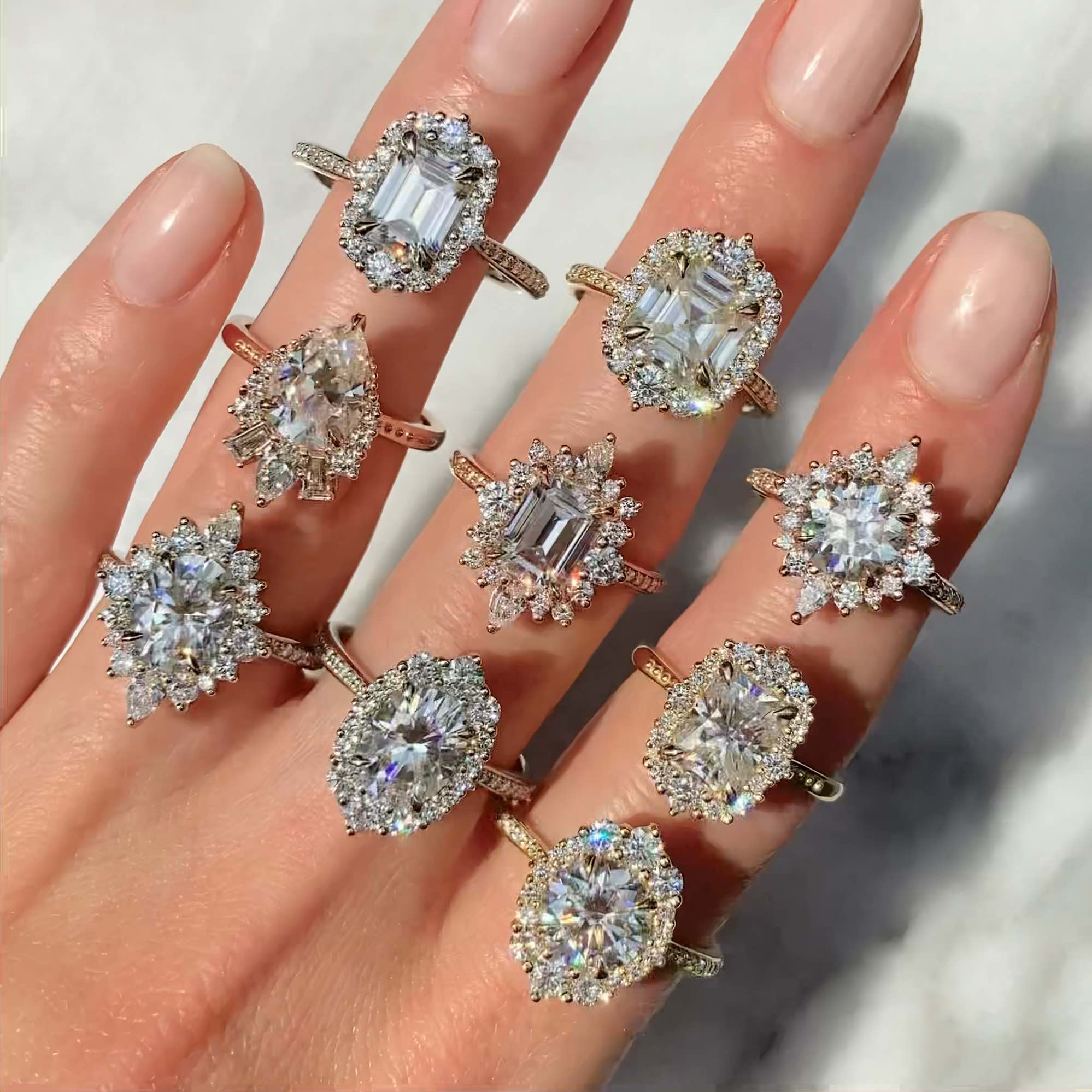 Why should you choose a moissanite engagement ring?