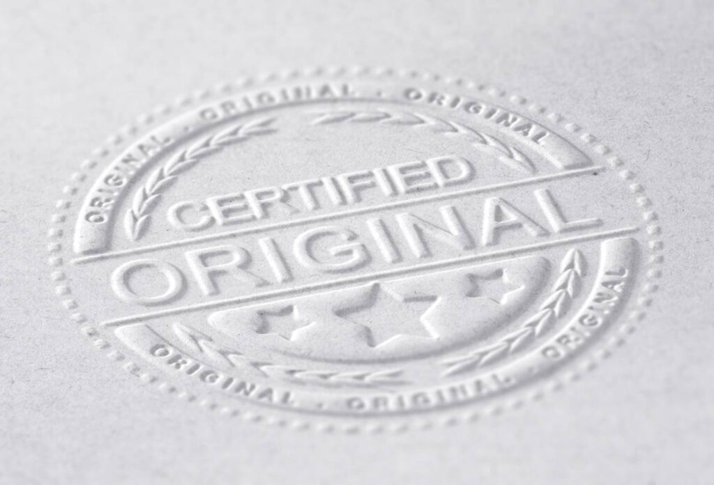 The Art and Utility Of Embossed Labels