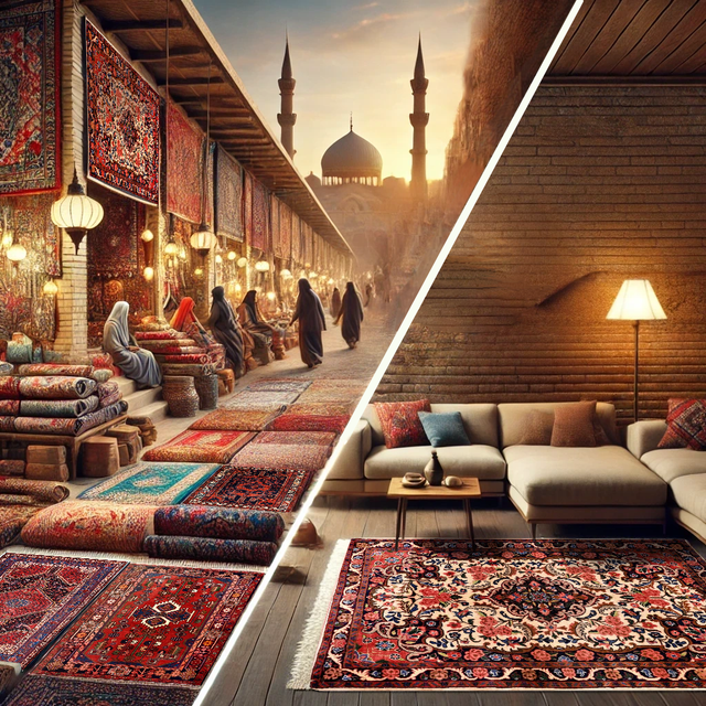 From Bazaar to Carpetship.com: The Journey of Authentic Iranian Carpets