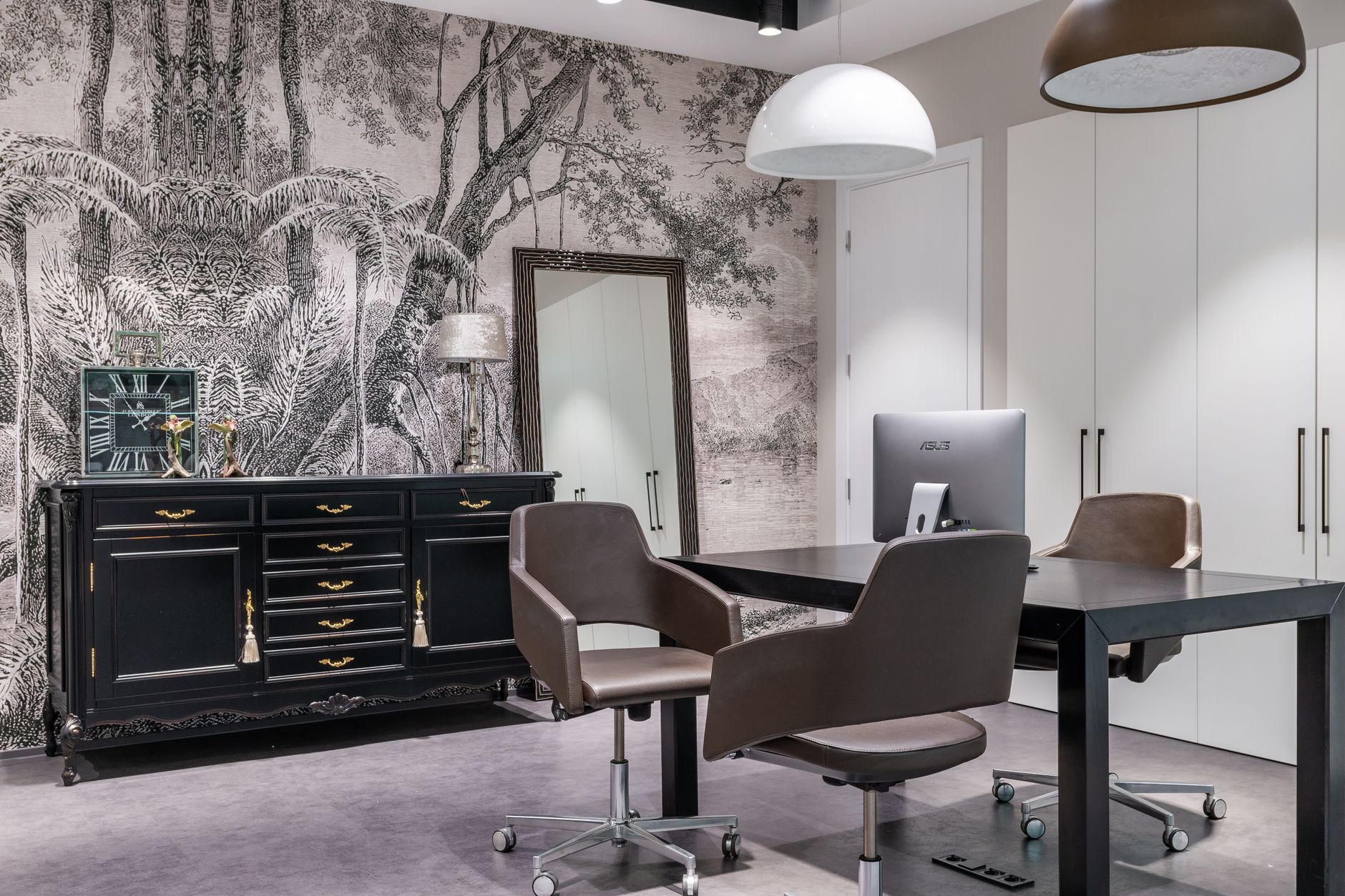 What are the current trends in office design?