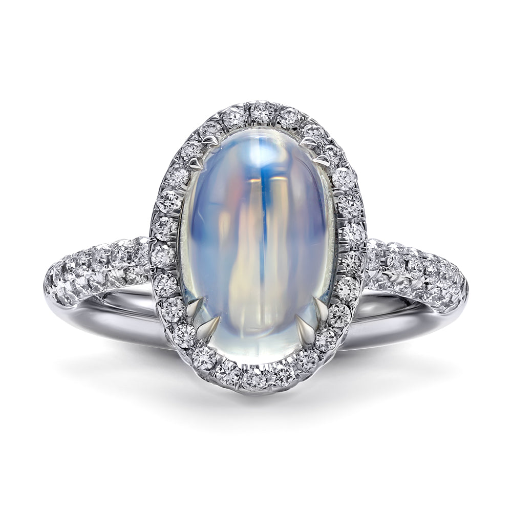 Ethereal Elegance: Choosing Moonstone for Unique Engagement Rings