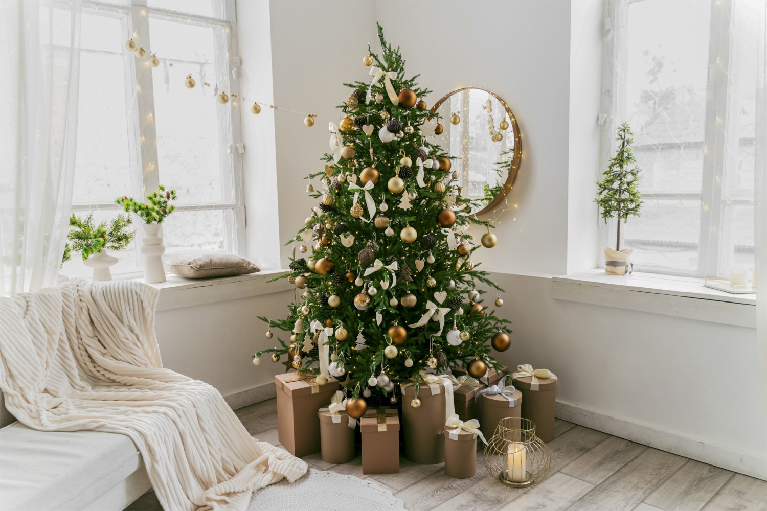 Creating Stunning Christmas Wreaths for Events