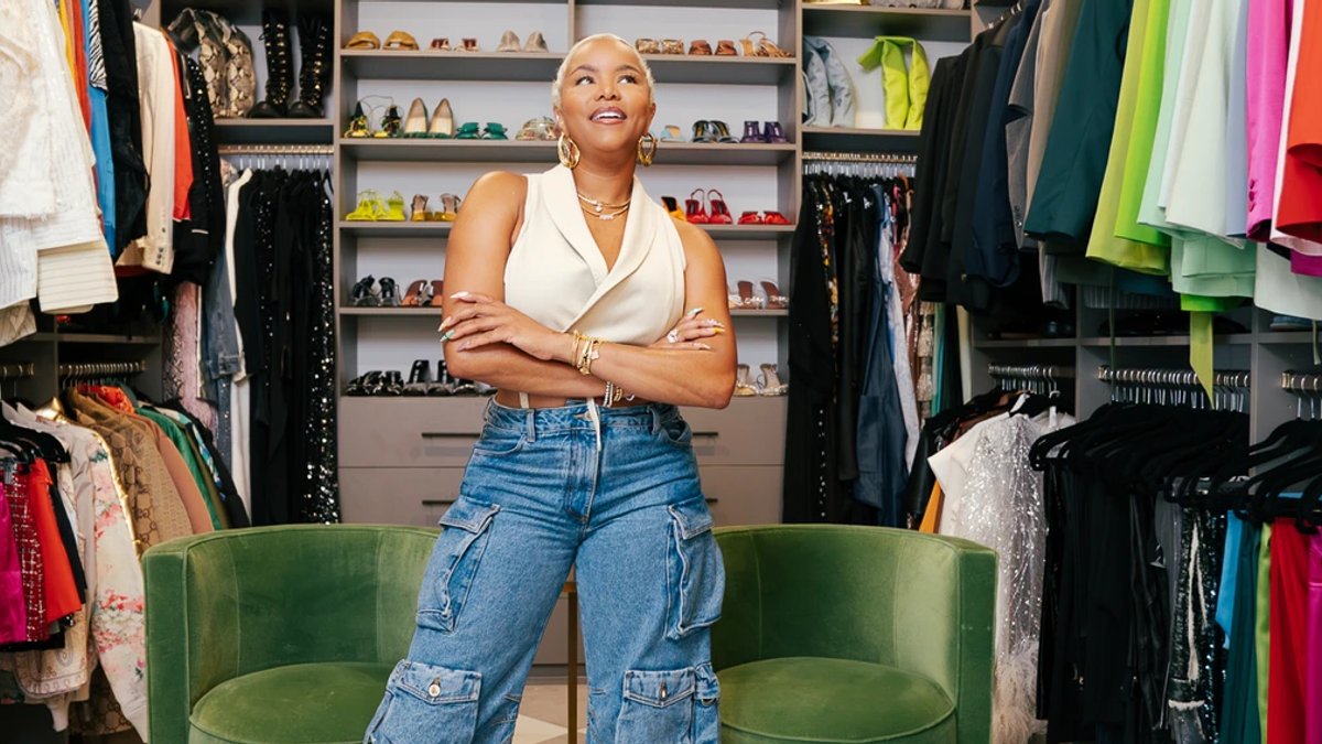 LeToya Luckett Converts Playroom to Walk-In Closet
