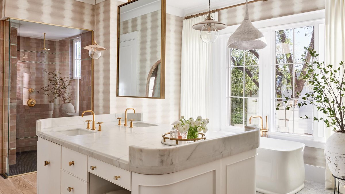 Jaimee Rose introduces kitchen island to bathroom - kitchen island bathroom