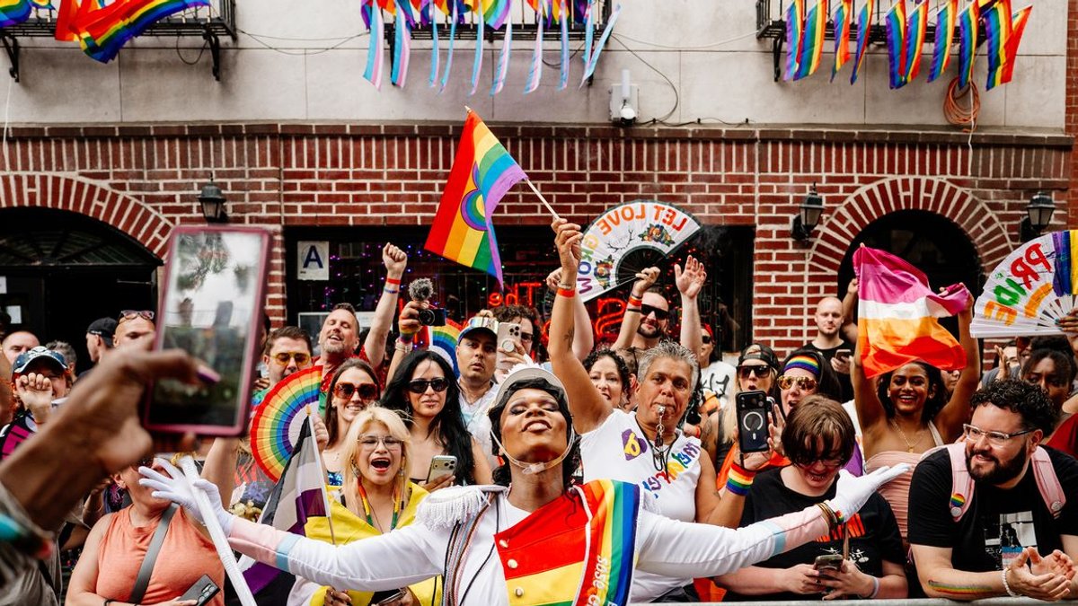 Bright Moments at NYC Pride Parade - pride parade
