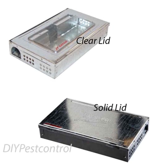 Repeater Multiple Catch Mouse Trap with Clear Lid