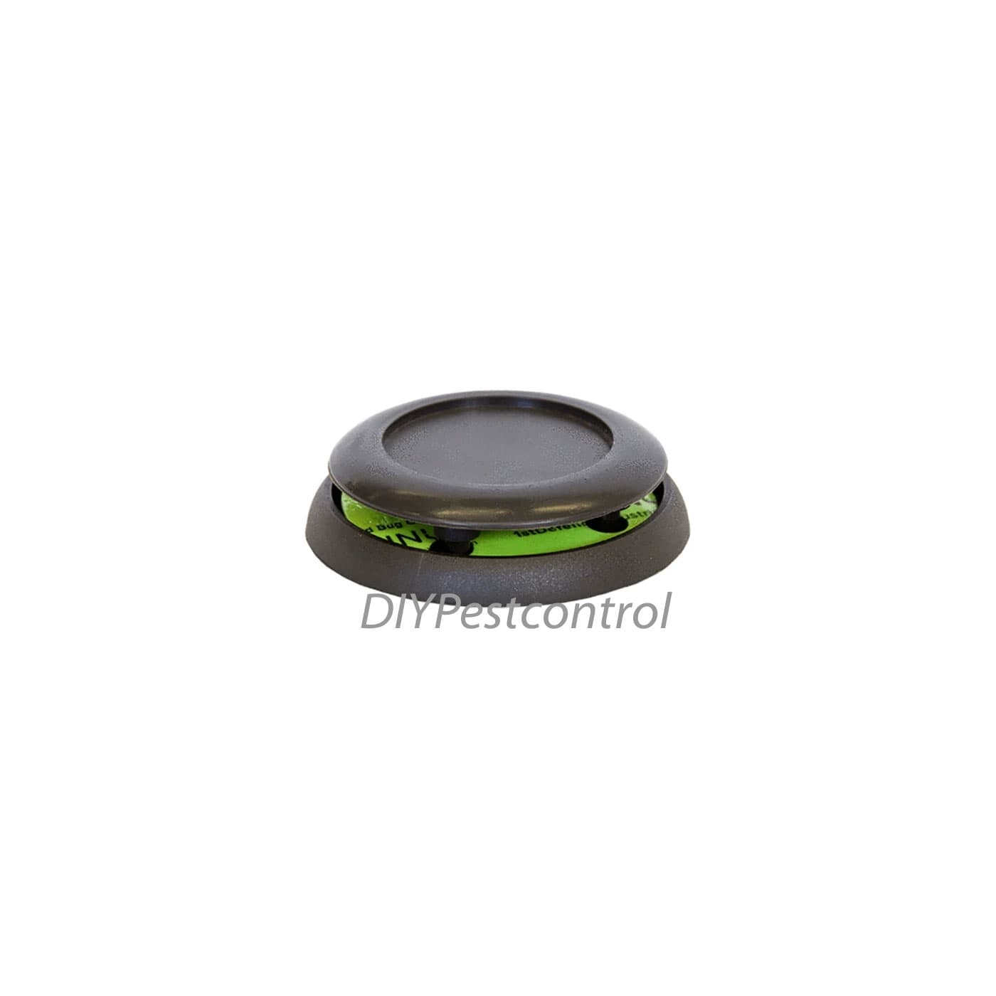 1st Defense 4" Round Bed Bug Coaster-Black
