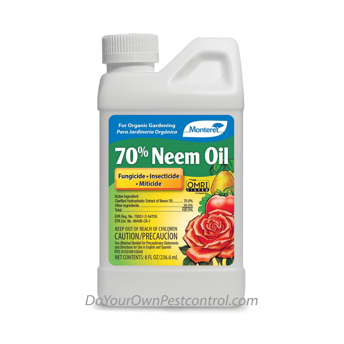 70% Neem Oil Concentrate (8 oz)