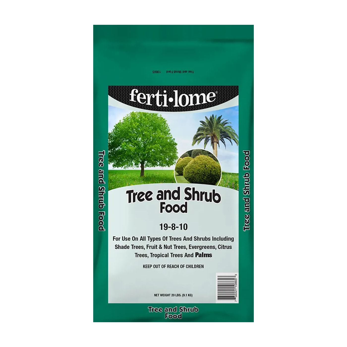 Fertilome Tree and Shrub Food 19-8-10  (20 lb)