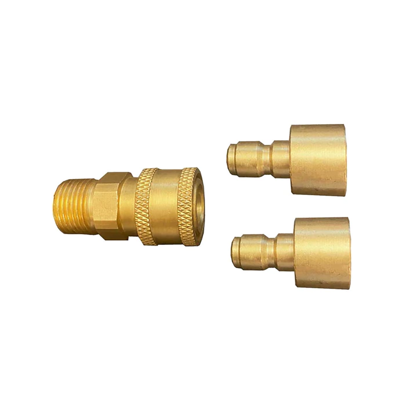 Flowzone's Threaded M18 to Quick-Connect Brass Connector Adapter Kit