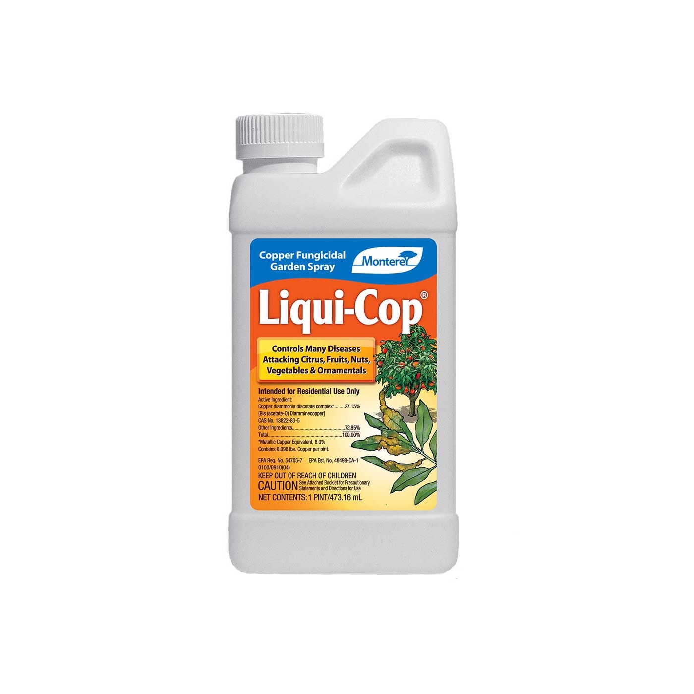 Liqui-Cop Copper Fungicide Spray Pt-Conc.