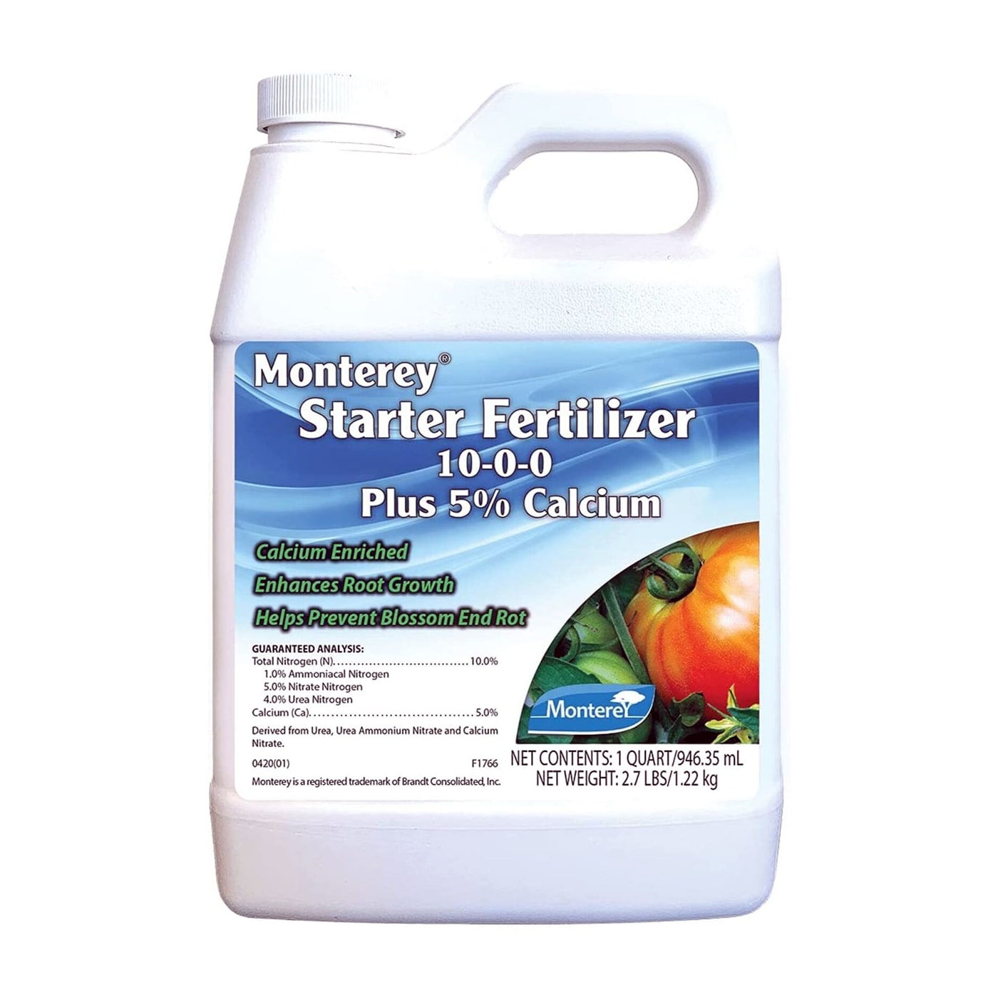 Monterey Starter Fertilizer 10-0-0 +5 % Calcium-Qt