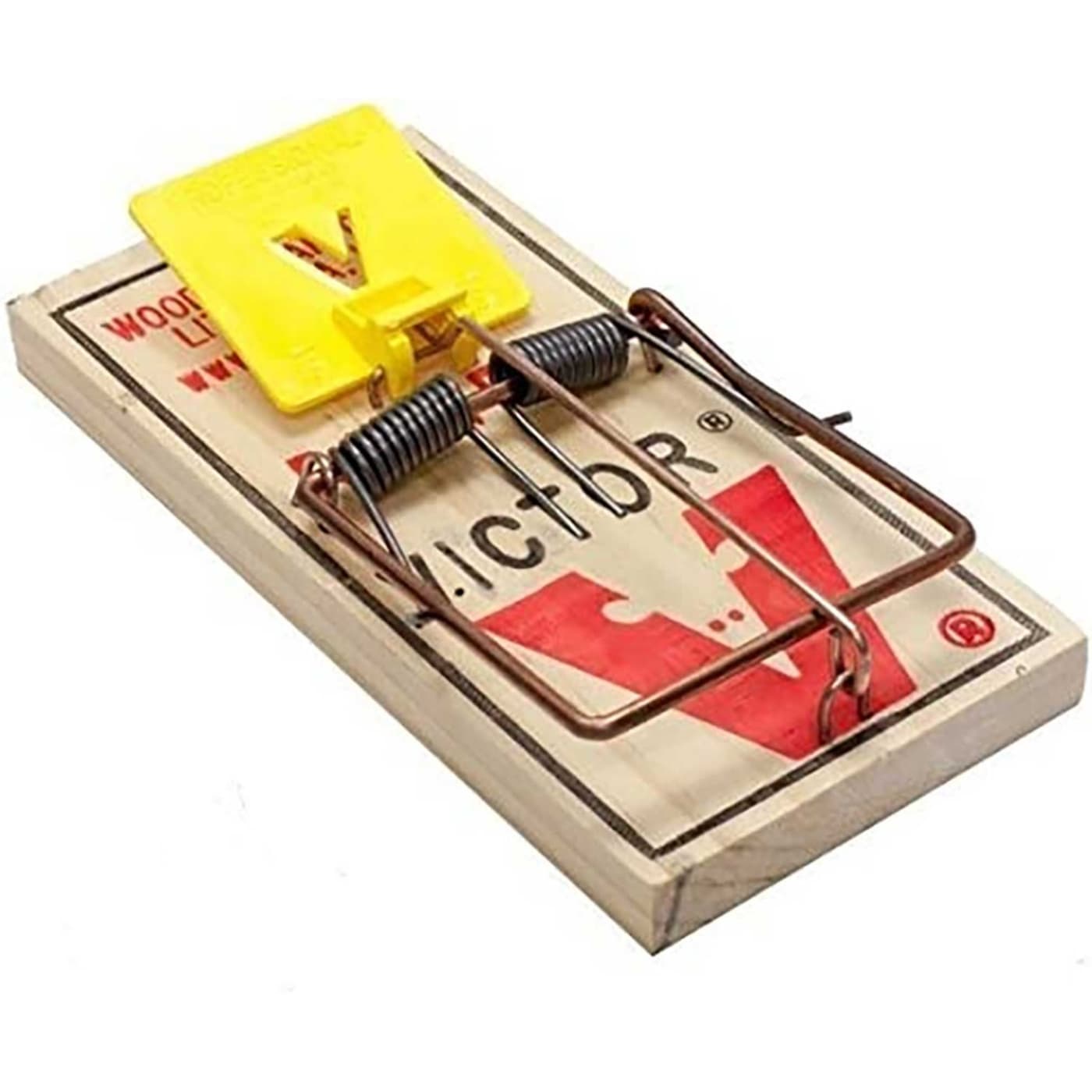 Victor Mouse Traps, Plastic Pedal, Pre-Baited - 4 traps