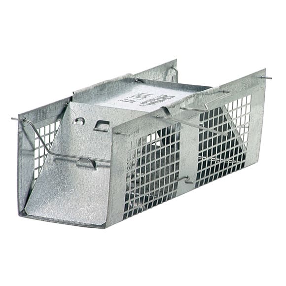 Mouse Trap Cage Humane Live Safe Pest Catching Metal Mice Self