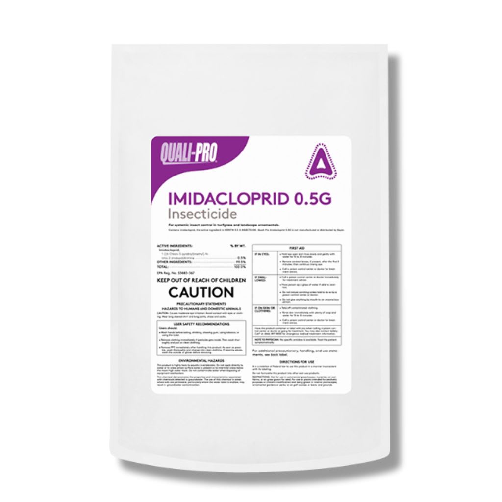 An image of Imidacloprid insecticide in a bottle.